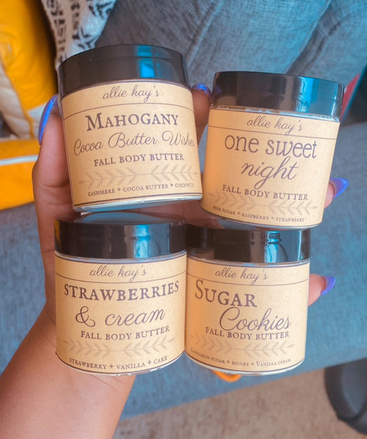 Scented Body Butters